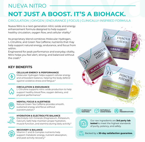 nitric oxide supplement benefits nueva nitro 