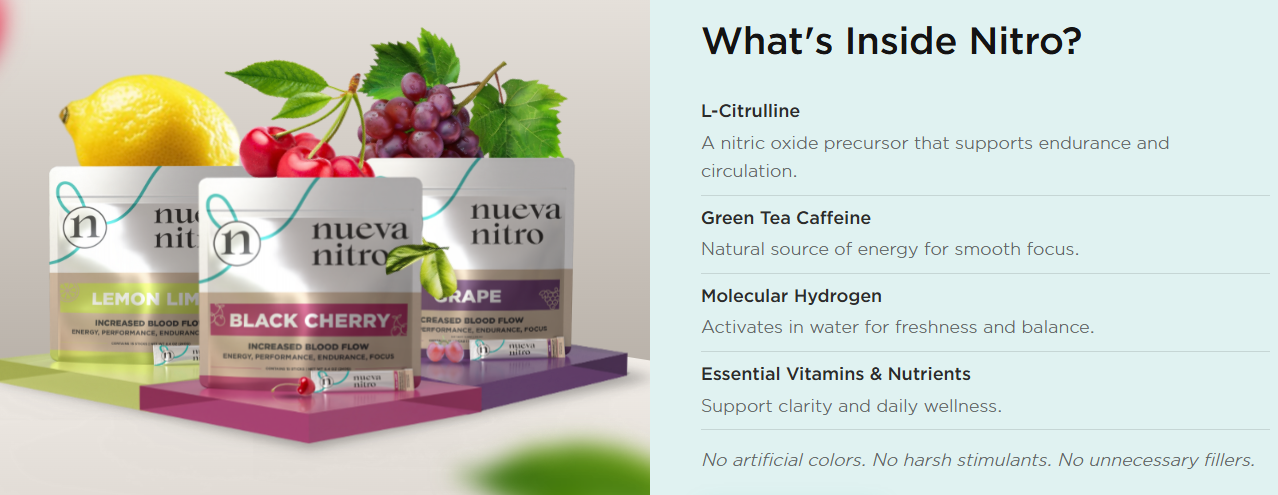 benefits of nitric oxide
